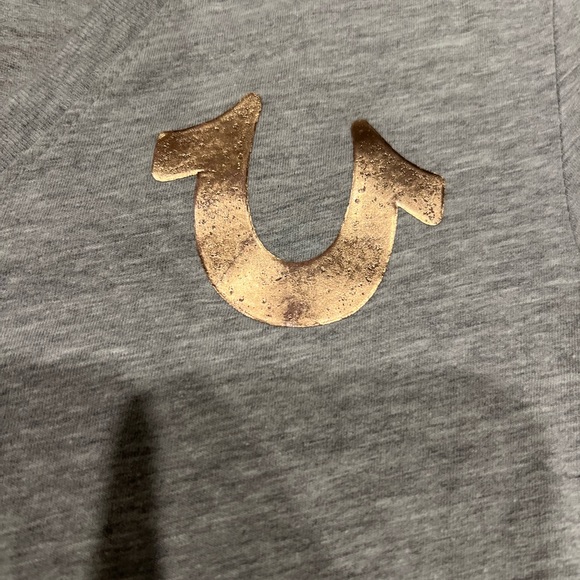 True Religion Graphic tee with shiny graphic on both sides - Picture 3 of 9